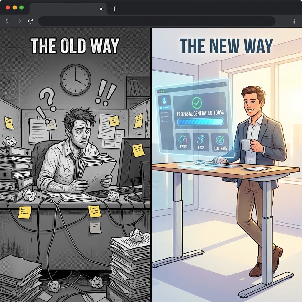 Old Way vs New Way Comparison